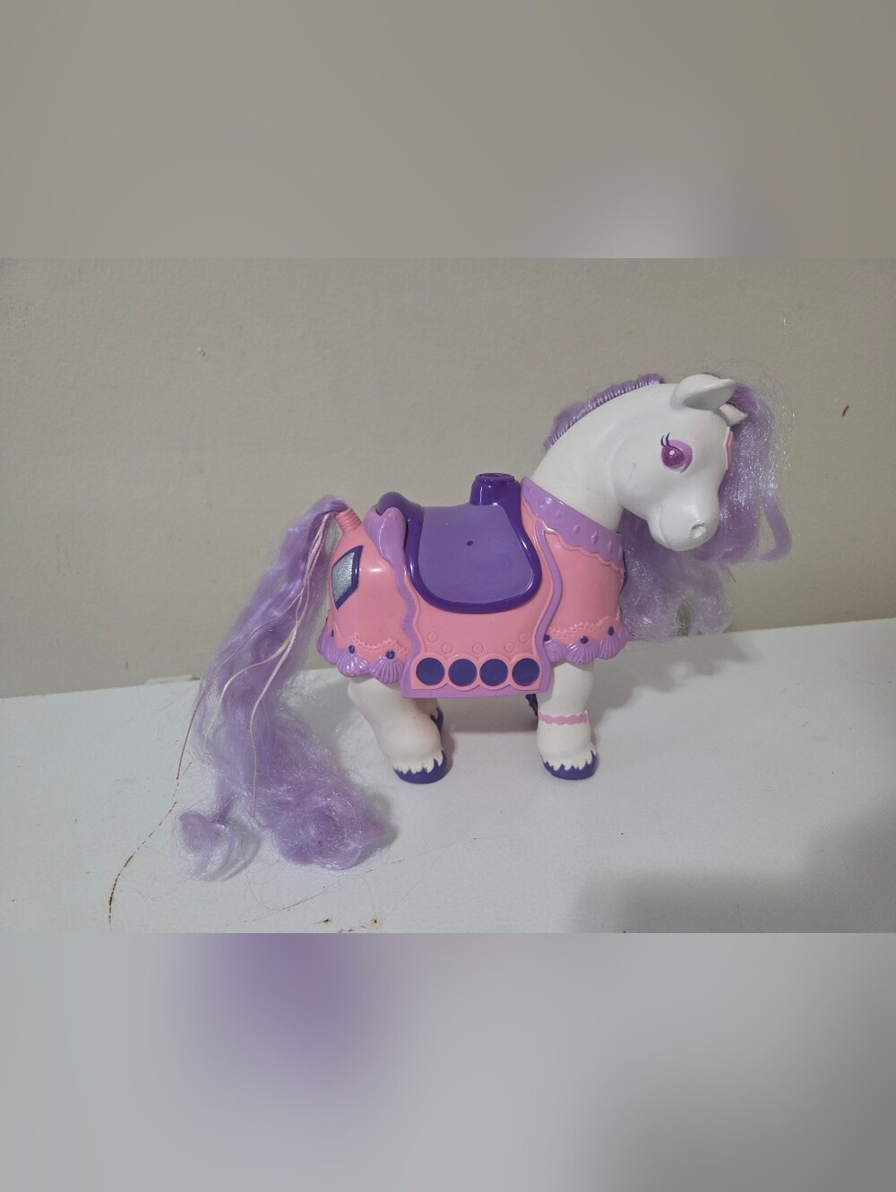 Vintage 1980s Tonka Keypers "Diamond" Horse Pony figure. No Key